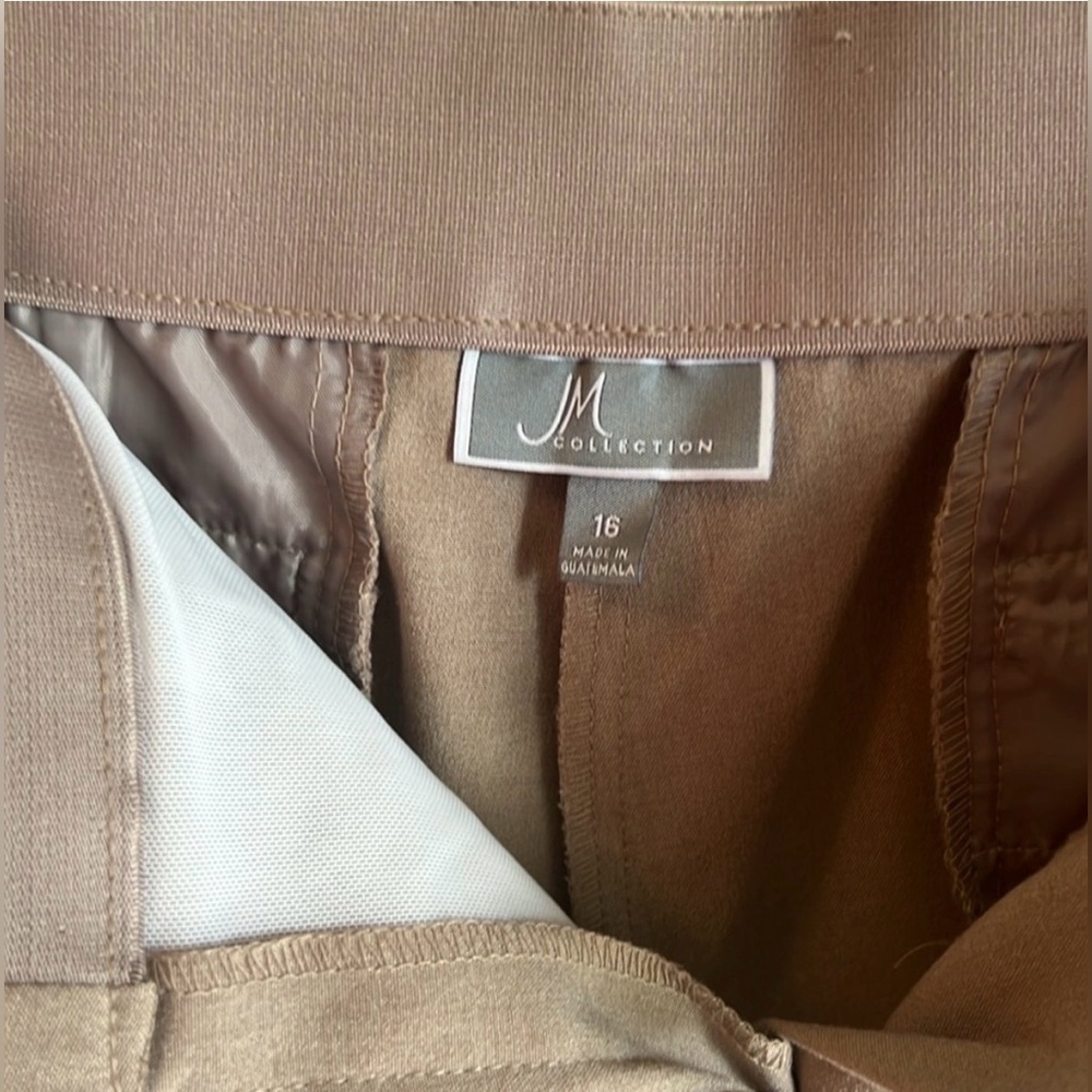 Women’s JM Collection Khaki Pants Size 16 Good Used Condition - Picture 9 of 11